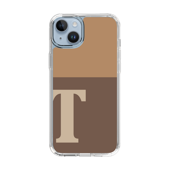Slim Protection Case［ Original - initial two tone - T brown ］