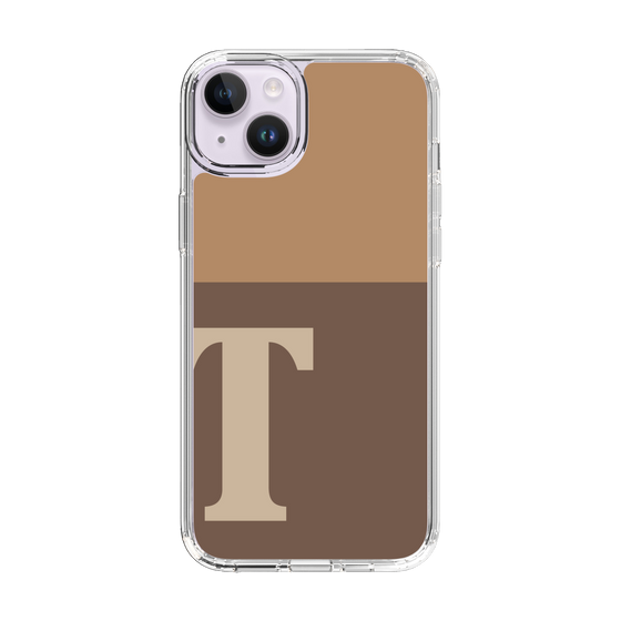 Slim Protection Case［ Original - initial two tone - T brown ］