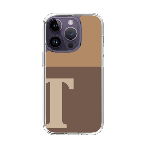 Slim Protection Case［ Original - initial two tone - T brown ］