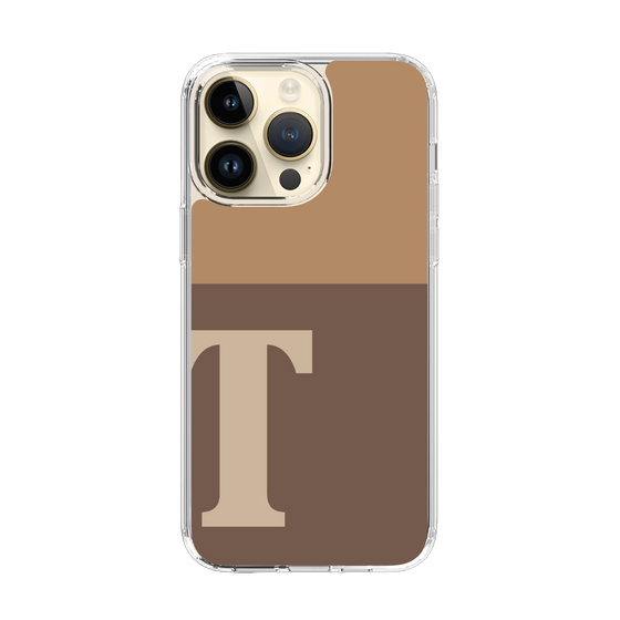 Slim Protection Case［ Original - initial two tone - T brown ］