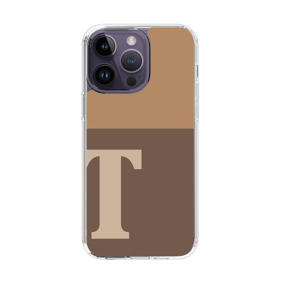 Slim Protection Case［ Original - initial two tone - T brown ］