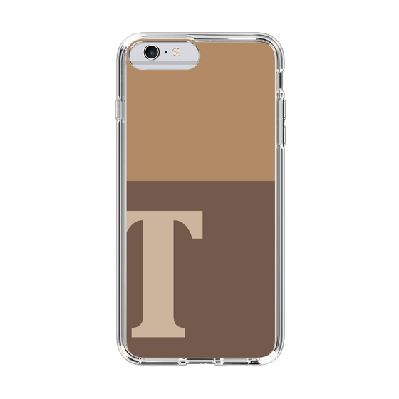 Slim Protection Case［ Original - initial two tone - T brown ］