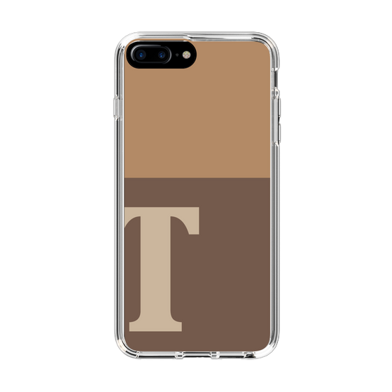 Slim Protection Case［ Original - initial two tone - T brown ］