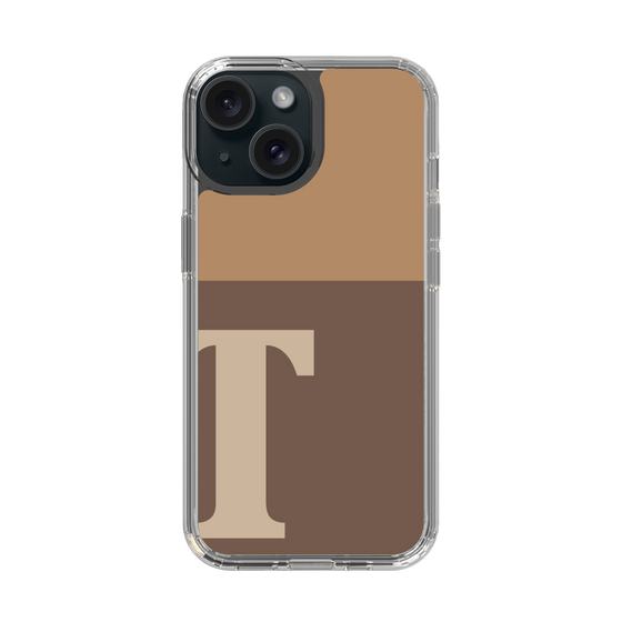 Slim Protection Case［ Original - initial two tone - T brown ］