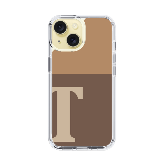 Slim Protection Case［ Original - initial two tone - T brown ］
