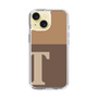 Slim Protection Case［ Original - initial two tone - T brown ］