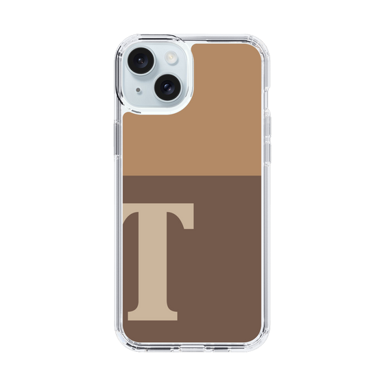 Slim Protection Case［ Original - initial two tone - T brown ］
