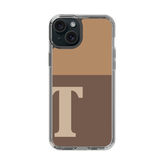 Slim Protection Case［ Original - initial two tone - T brown ］