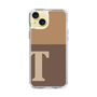 Slim Protection Case［ Original - initial two tone - T brown ］
