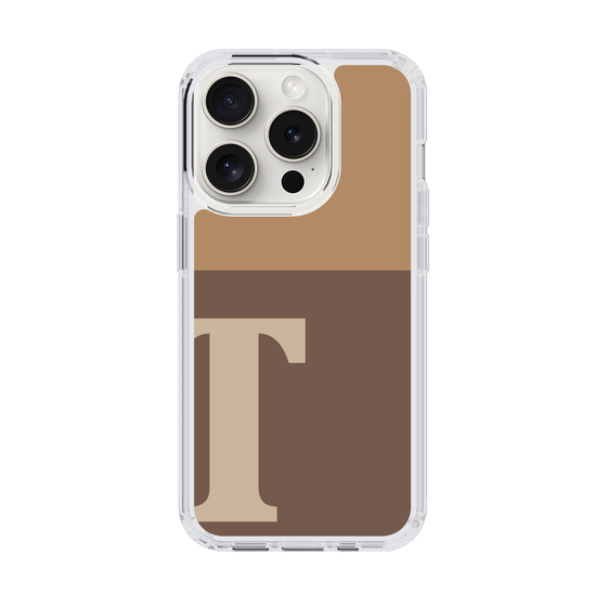 Slim Protection Case［ Original - initial two tone - T brown ］