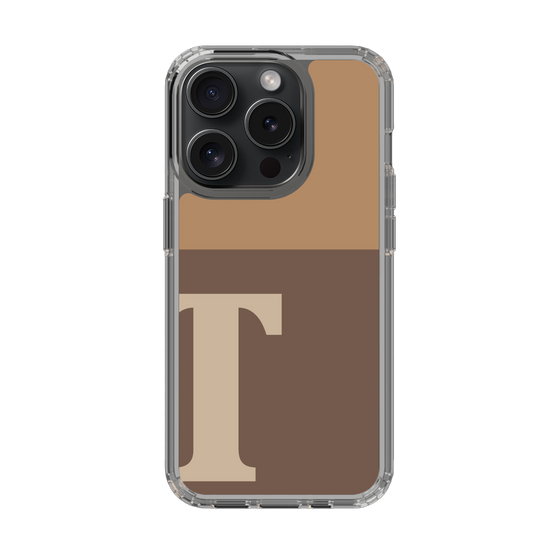 Slim Protection Case［ Original - initial two tone - T brown ］