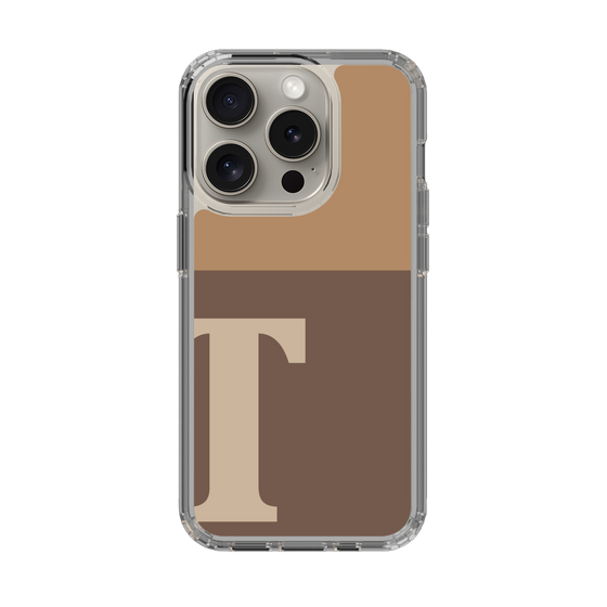 Slim Protection Case［ Original - initial two tone - T brown ］