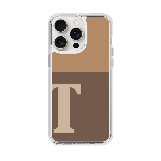 Slim Protection Case［ Original - initial two tone - T brown ］