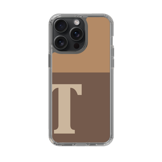 Slim Protection Case［ Original - initial two tone - T brown ］