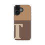 Slim Protection Case［ オリジナル - initial two tone - T brown ］
