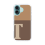 Slim Protection Case［ オリジナル - initial two tone - T brown ］