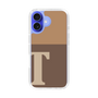 Slim Protection Case［ オリジナル - initial two tone - T brown ］