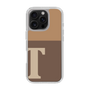 Slim Protection Case［ オリジナル - initial two tone - T brown ］