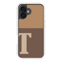 Slim Protection Case［ オリジナル - initial two tone - T brown ］