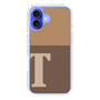 Slim Protection Case［ オリジナル - initial two tone - T brown ］