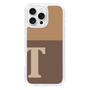 Slim Protection Case［ オリジナル - initial two tone - T brown ］