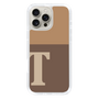 Slim Protection Case［ オリジナル - initial two tone - T brown ］