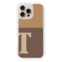 Slim Protection Case［ オリジナル - initial two tone - T brown ］