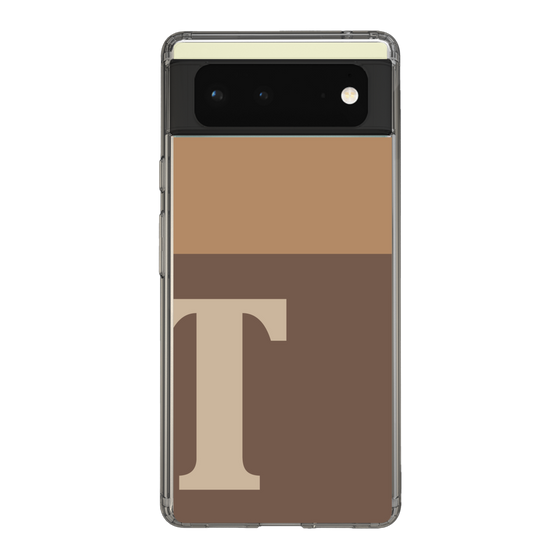 Slim Protection Case［ Original - initial two tone - T brown ］