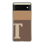 Slim Protection Case［ Original - initial two tone - T brown ］