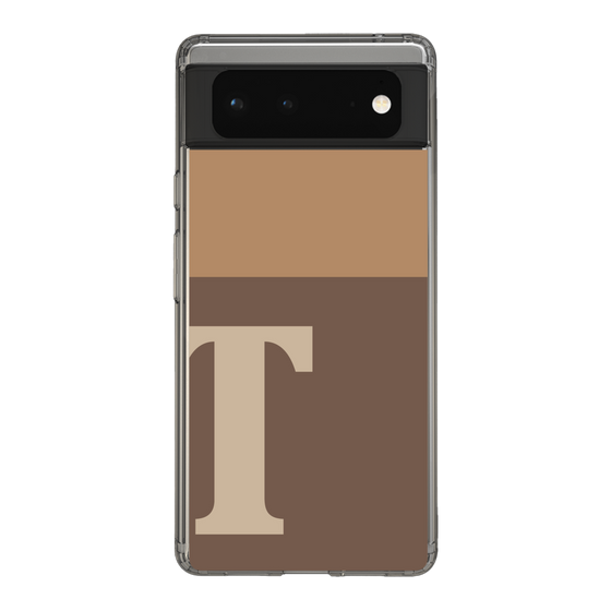 Slim Protection Case［ Original - initial two tone - T brown ］