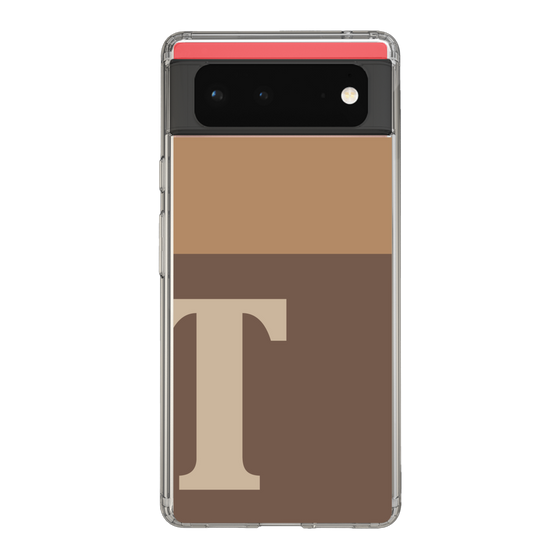 Slim Protection Case［ Original - initial two tone - T brown ］