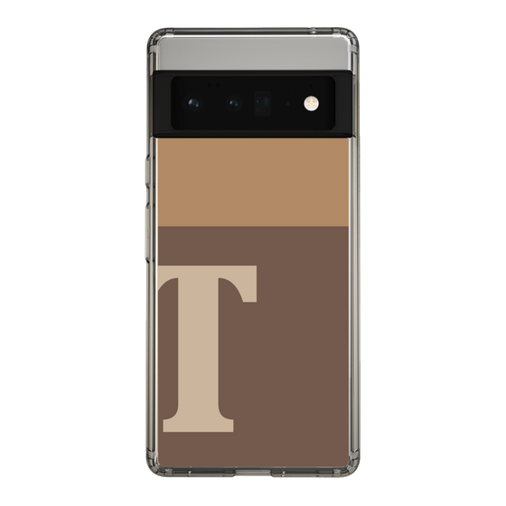 Slim Protection Case［ Original - initial two tone - T brown ］