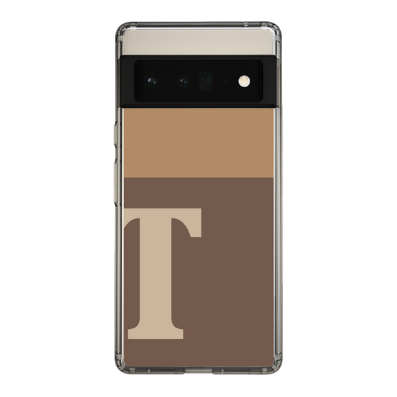Slim Protection Case［ Original - initial two tone - T brown ］
