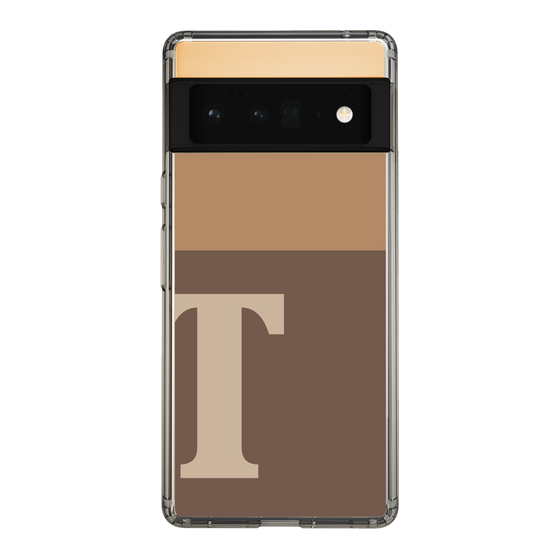 Slim Protection Case［ Original - initial two tone - T brown ］