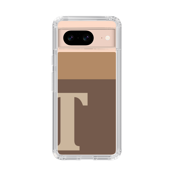 Slim Protection Case［ Original - initial two tone - T brown ］