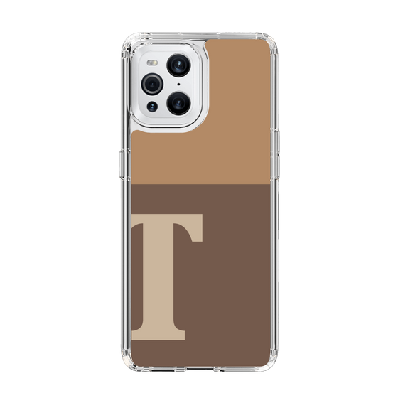 Slim Protection Case［ Original - initial two tone - T brown ］