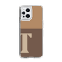 Slim Protection Case［ Original - initial two tone - T brown ］
