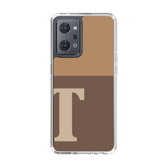 Slim Protection Case［ Original - initial two tone - T brown ］