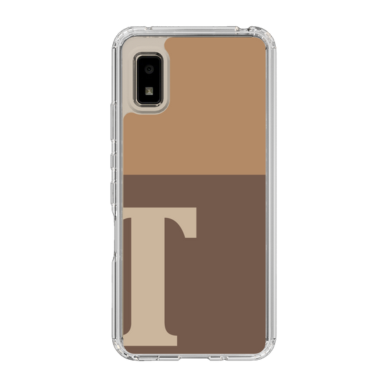 Slim Protection Case［ Original - initial two tone - T brown ］