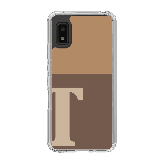 Slim Protection Case［ Original - initial two tone - T brown ］