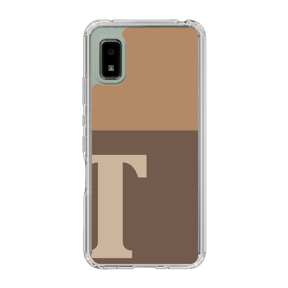 Slim Protection Case［ Original - initial two tone - T brown ］