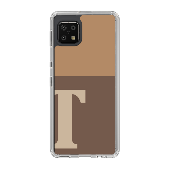Slim Protection Case［ Original - initial two tone - T brown ］