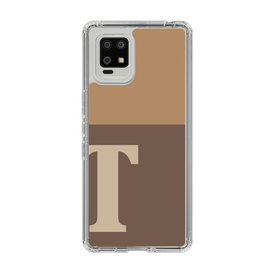 Slim Protection Case［ Original - initial two tone - T brown ］