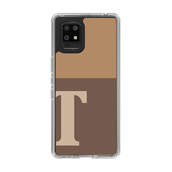 Slim Protection Case［ Original - initial two tone - T brown ］