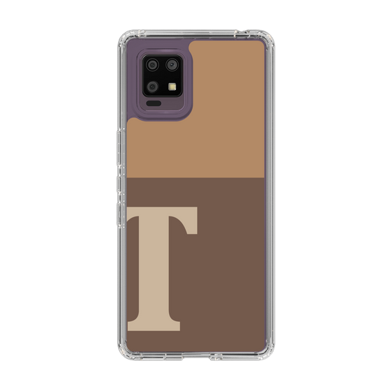 Slim Protection Case［ Original - initial two tone - T brown ］