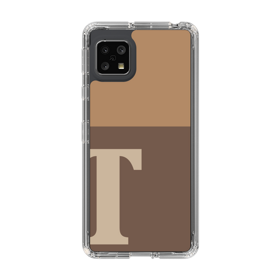 Slim Protection Case［ Original - initial two tone - T brown ］