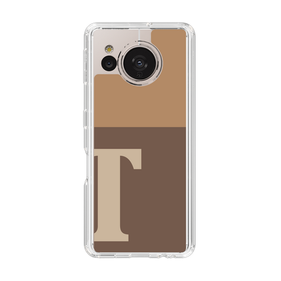 Slim Protection Case［ Original - initial two tone - T brown ］