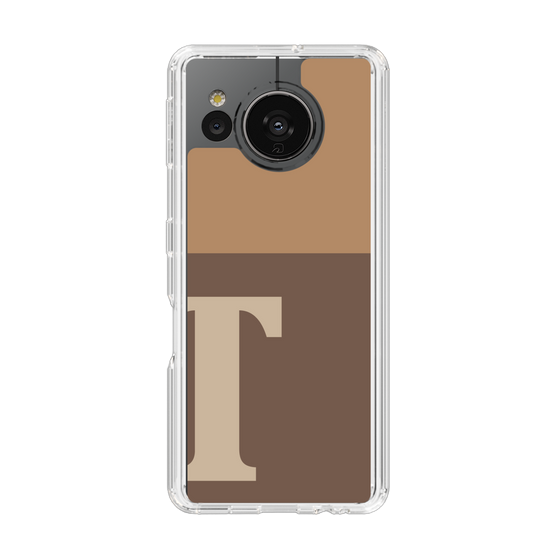 Slim Protection Case［ Original - initial two tone - T brown ］