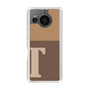 Slim Protection Case［ Original - initial two tone - T brown ］