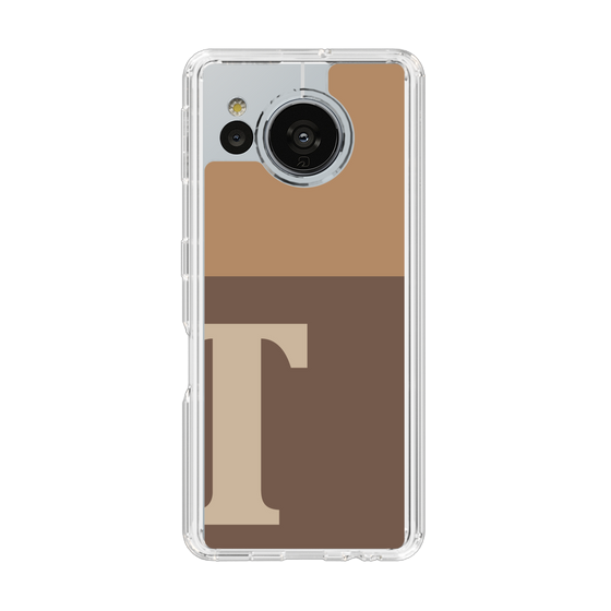 Slim Protection Case［ Original - initial two tone - T brown ］